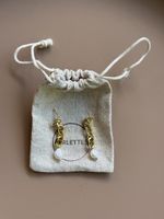 New Gold-Tone Drop (pearl) Earrings – Never Worn