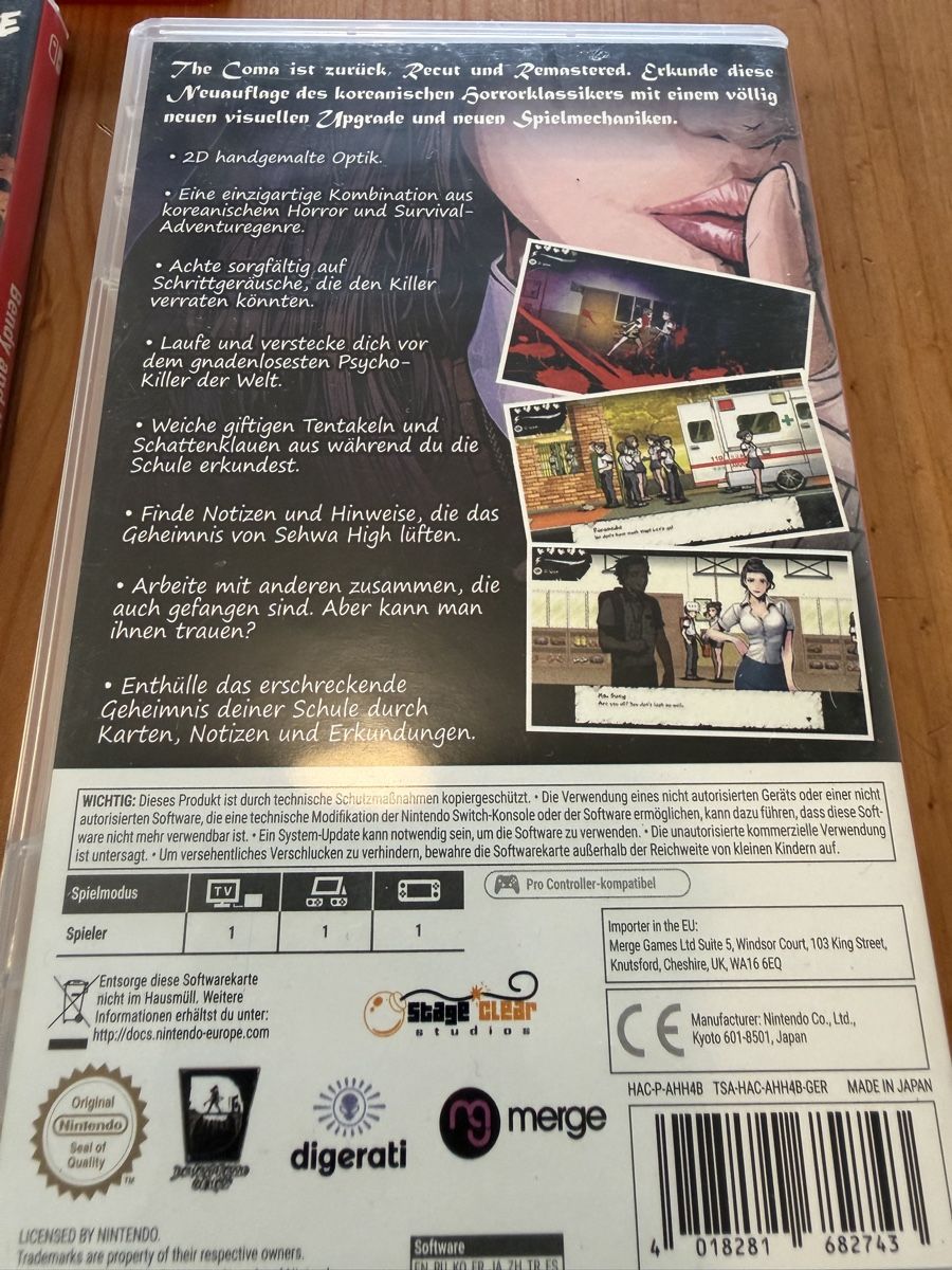 Giochi: 2 Nintendo Switch Spiele und 2 PlayStation Memory card – Usato da Basel venduto da nes_y79v 3