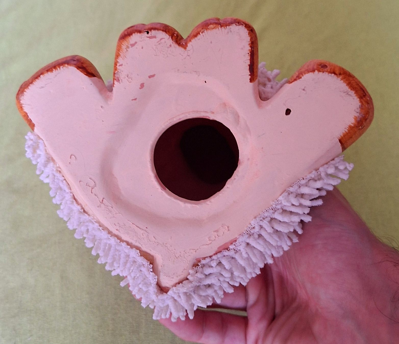 Figuren: Süsses Schaf aus Ton flauschig Deko Figur – Gebraucht aus Volketswil von nibin99 3
