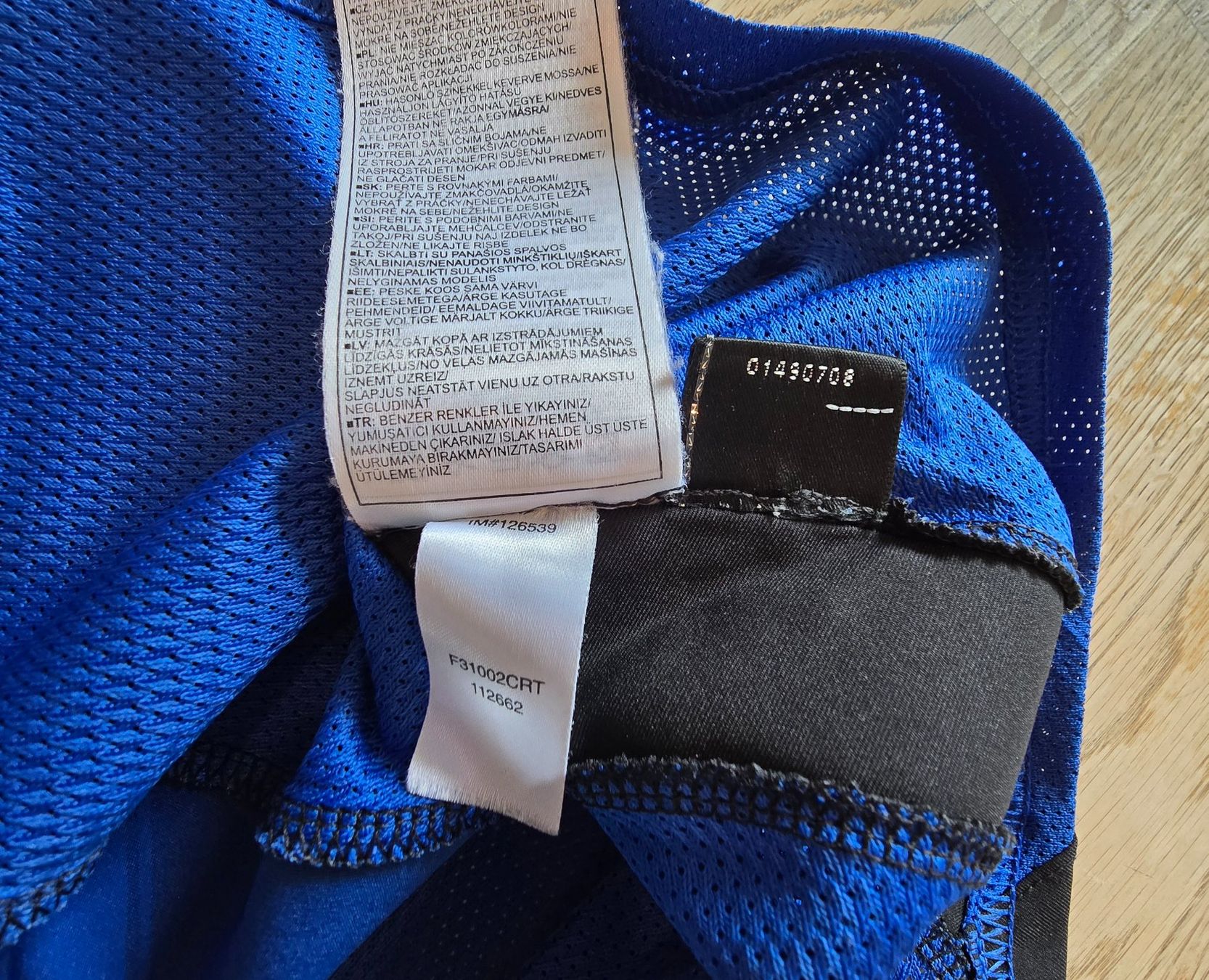 Nike Leibchen & Hosen: Inter Mailand | Van der Meyde | 2003/04 | Heimtrikot | gut – Gebraucht aus Zollbrück von MiKron 5