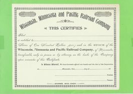 Wisconsin, Minnesota and Paciific Rairoad Company