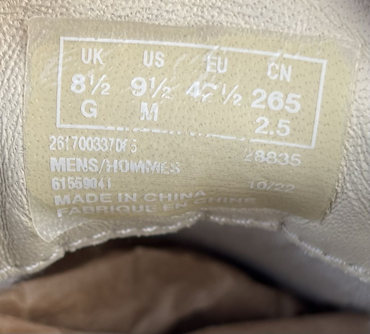 Clarks Herrenschuhe: Clarks Craftrun Tor Sneaker Beige Gr. EU 42,5 | Gebrauch – Gebraucht aus Suhr von twt_gb7n 6