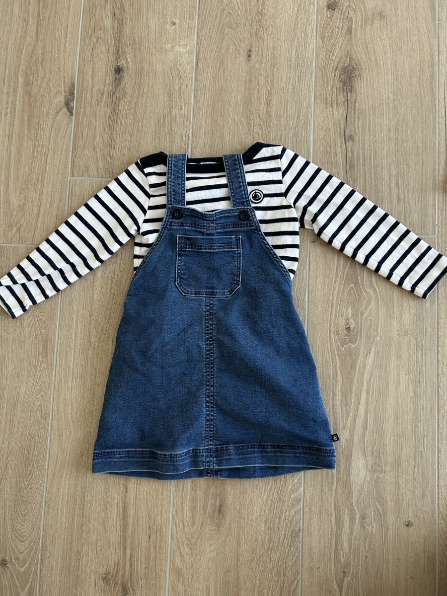 Petit Bateau Vestiti & Gonne: 2x Kinderkleid Gr. 104 Petit bateau – Nuovo (secondo la descrizione) da Wohlenschwil venduto da Raptor2310 2