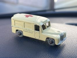 Matchbox No. 14 Daimler Ambulanz guter  Zustand von 1956 