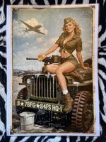 Jeep willys pin up army Militär 