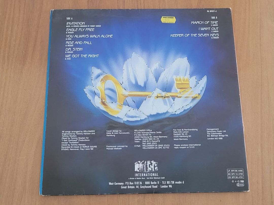Vinyles: LP  Helloween – D'occasion à Martigny par MZ-67 2