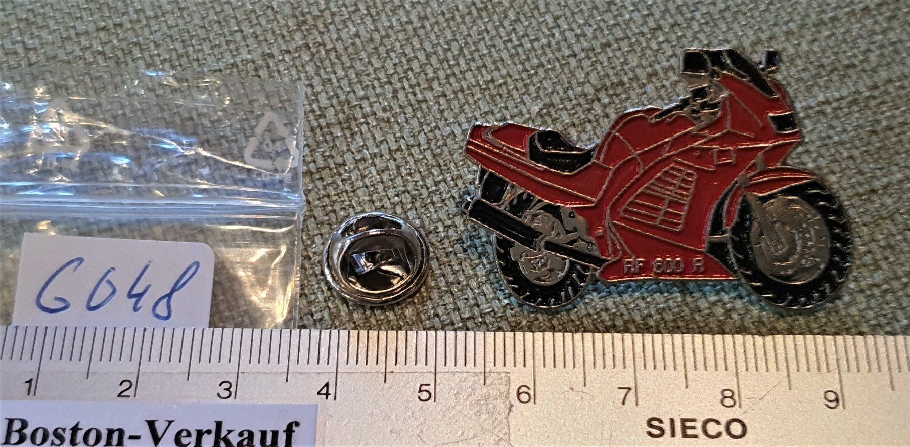 Placchette & Badge: G048 - Pin Motorrad – Usato da Reinach BL venduto da Boston-Verkauf 1
