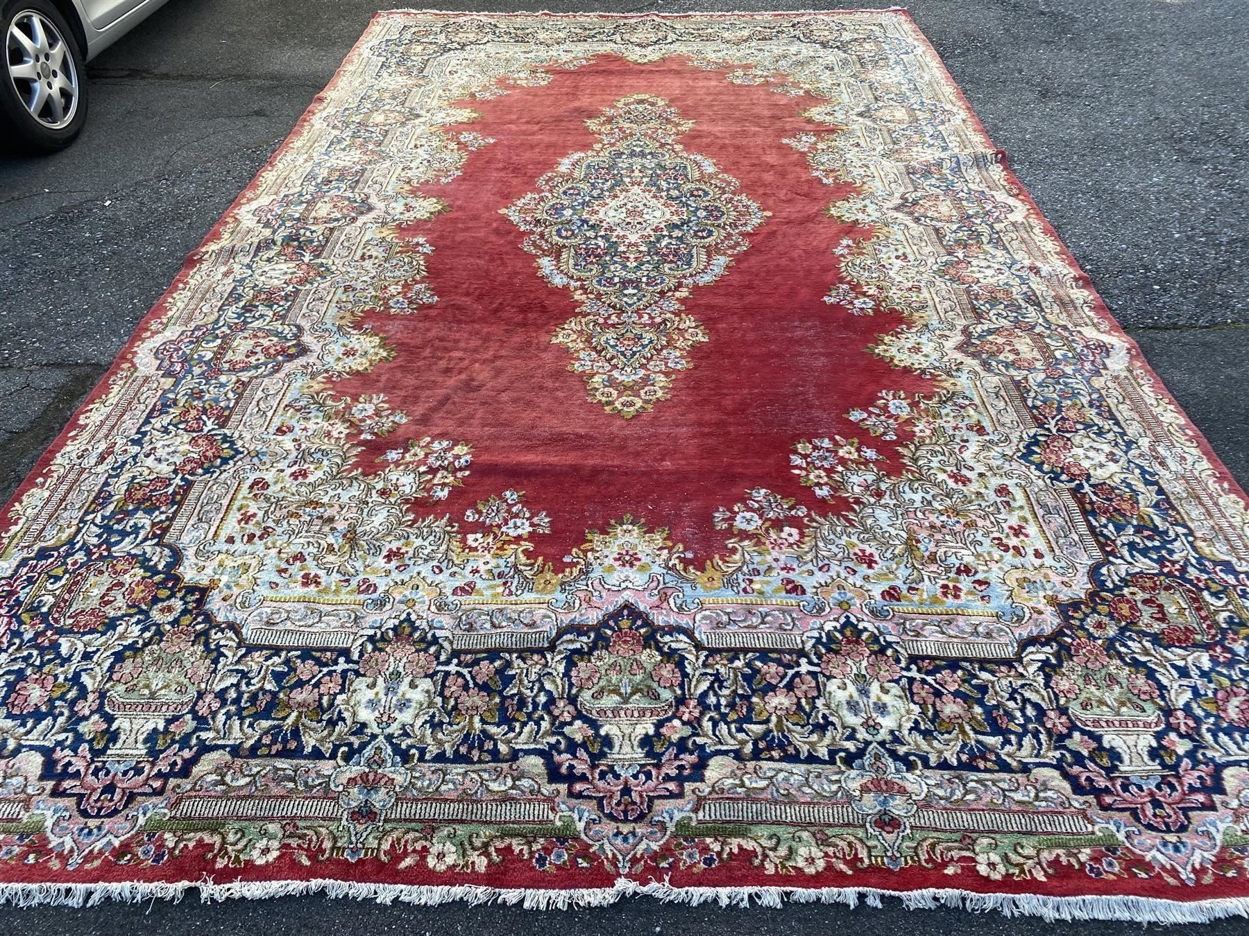 Tappeti: Zauberhafter feine Perser Kirman 486x310 – Usato da Steinhausen venduto da Super05 6