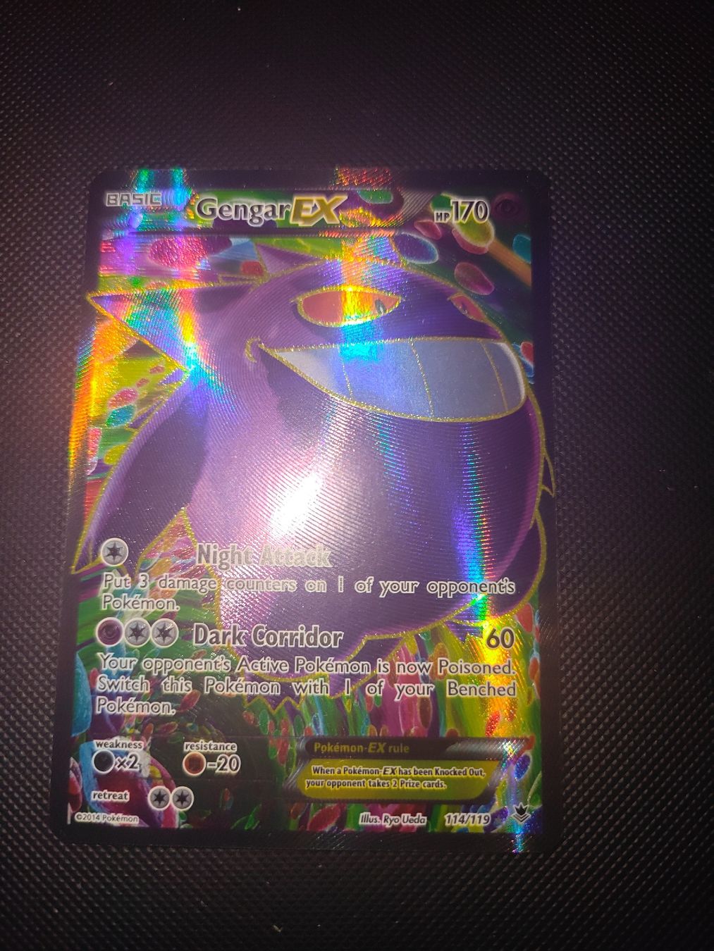 Pokémon Sammelbilder & Trading cards: Gengar PHF 114 – Gebraucht aus Lausanne von G0b3l3t