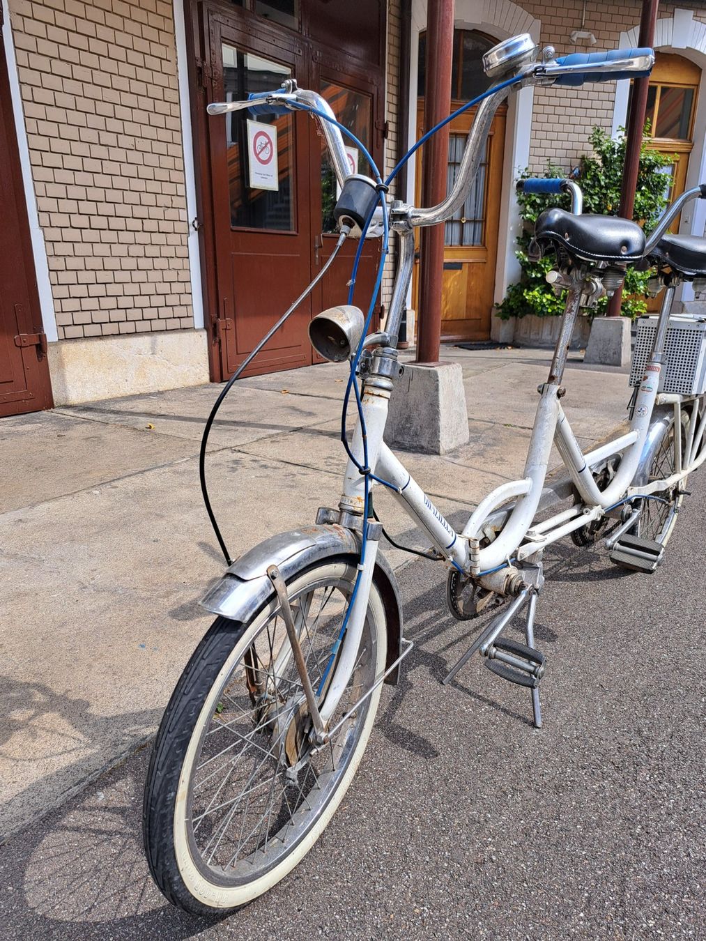 Tandem Fahrrad Grazzella, Vintage, Zustand ok, Selten! (Gebraucht) in Basel  fr CHF 300  nur Abholung auf Ricardo kaufen