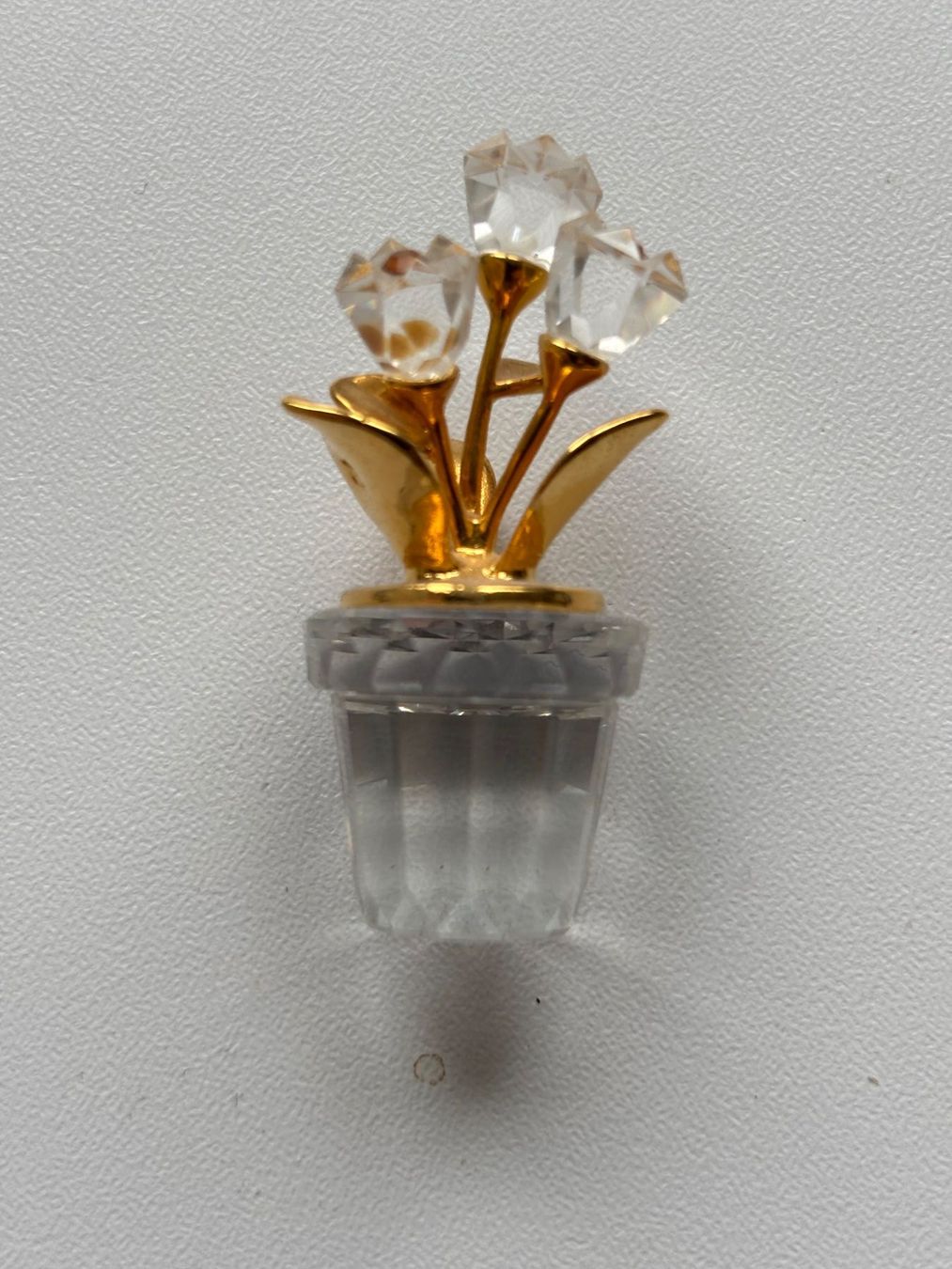 Swarovski Statuette: Swarovski Figur Blumentopf – Nuovo (secondo la descrizione) da Langenthal venduto da Hasi0811 3