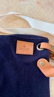 Röshults BBQ Schürze Canvas Navy Leder, neu ungetragen
