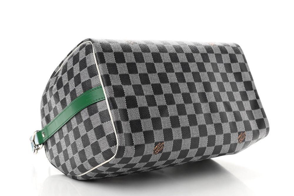 ️ Louis Vuitton Speedy 30 Black & White Damier Canvas Kaufen auf Ricardo