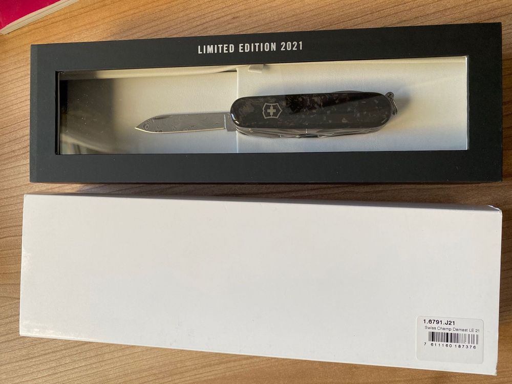 Victorinox Damast 2021 Swiss Champ | Kaufen Auf Ricardo