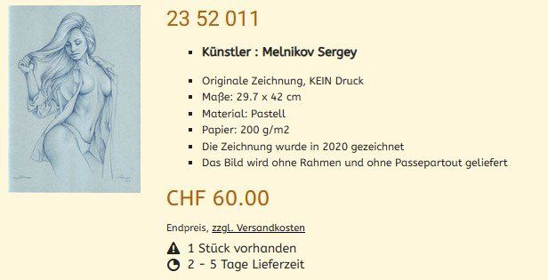 Gemälde: Liquidation !!   Original Gemälde 23 52 011 – Neu (gemäss Beschreibung) aus Hagenbuch ZH von Art-Agency 1