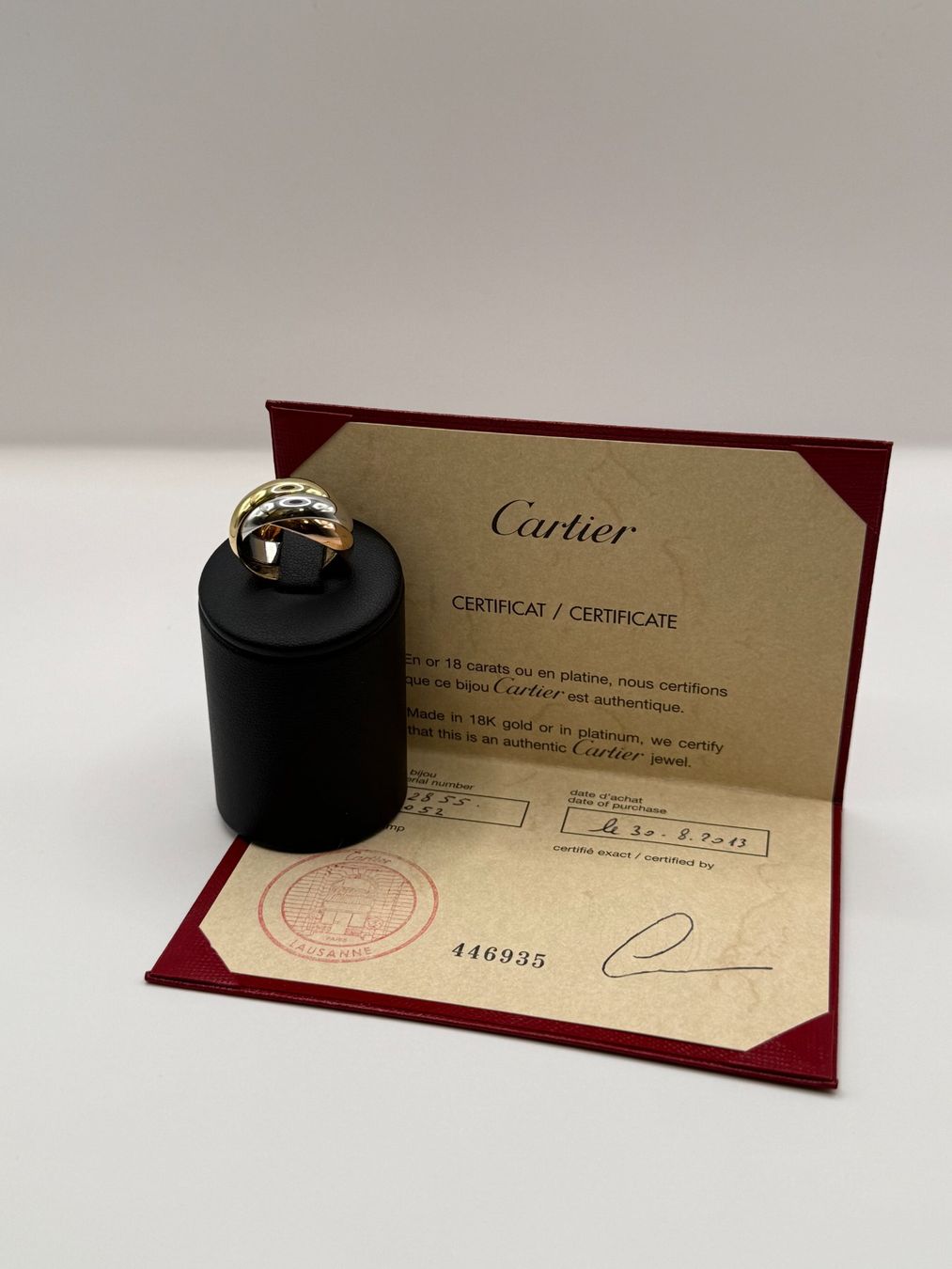 Cartier Anelli: Cartier Trinity Grand Modèle – Usato da Bottens venduto da Evergold.ch 3