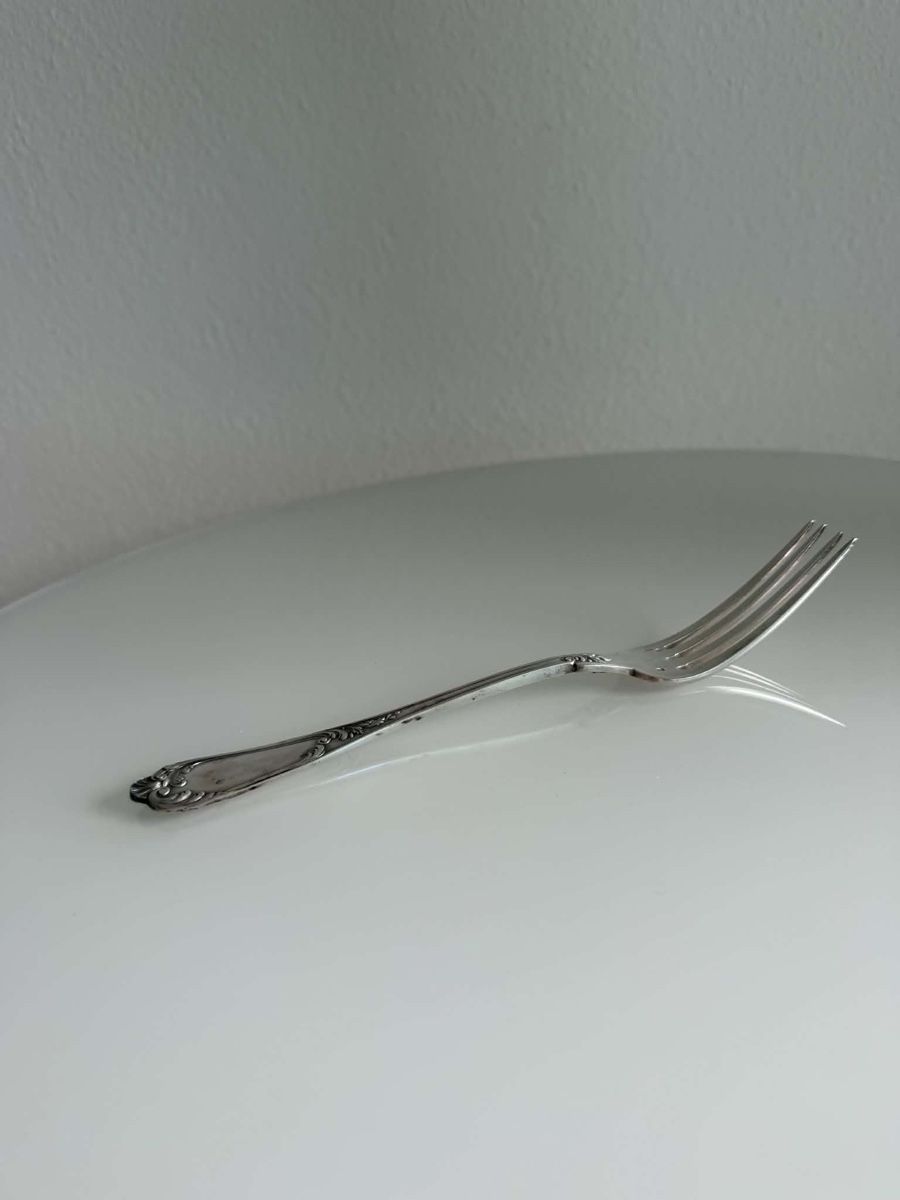 Forchette: Fourchette argent 950 Minerve style Rococo 78 g – Usato da Cressier FR venduto da Serge30 1
