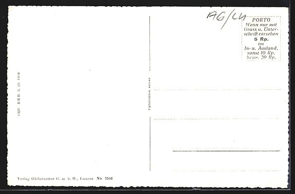 Cartoline postali: Pfeffikon, Ortsansicht mit Kirche und Re – Usato da Berlin venduto da bartko-reher 1