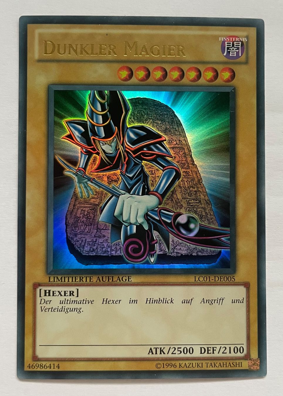 Yugioh Carte collezionabili: YuGiOh Dunkler Magier – Nuovo (secondo la descrizione) da Altstätten SG venduto da ChangeMaker