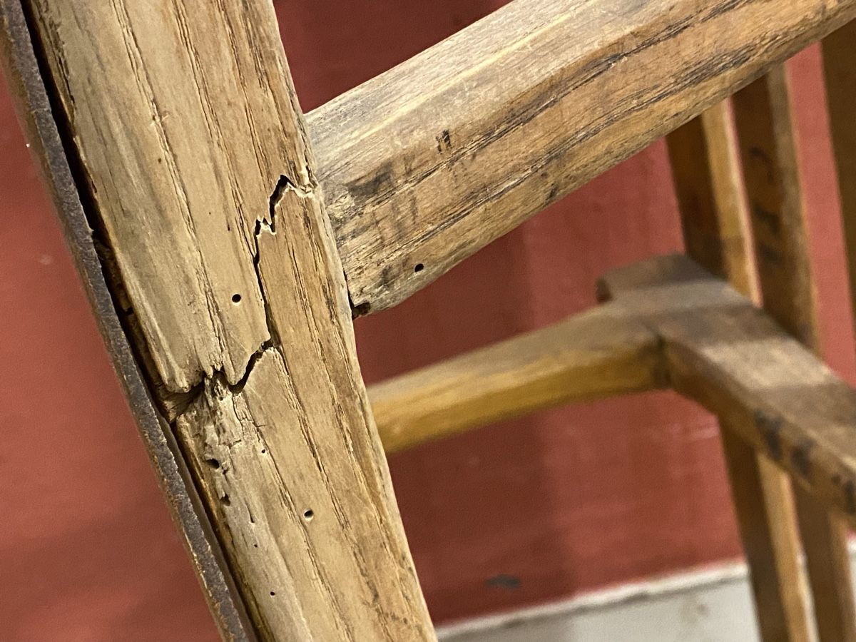 Slitta: Nostalgischer Holzschlitten, Retro Schlittelspass- Deko – Difettoso da St.Gallen venduto da kingsamas 5
