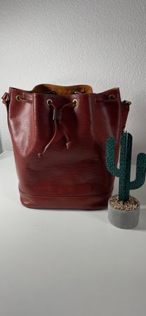 Vintage Louis Vuitton Epi Ledertragebeutel, top Zustand!