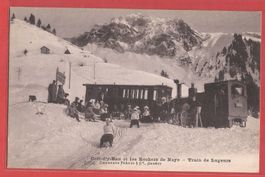Bahn Rochers de Naye Crêt d'y Bau - Train de luguers ca 1910