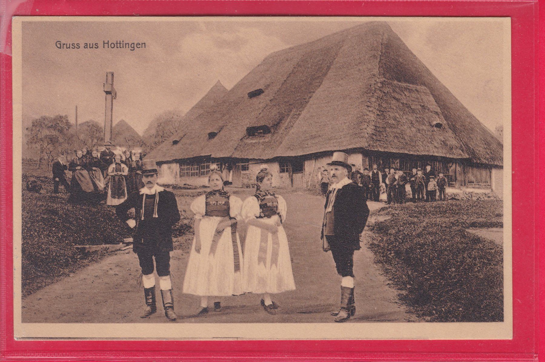 Cartes postales: GRUSS AUS HOTTINGEN – D'occasion à Oberrieden par Gebirgsstelze