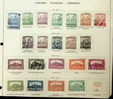 EUROPE HONGRIE TIMBRES OBLITÉRÉS 1922-1923 /T229