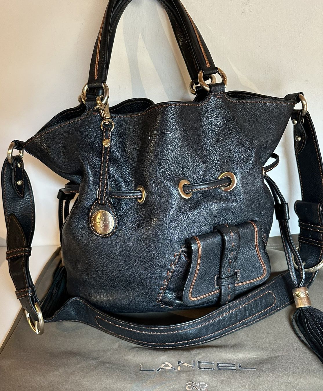 Lancel Borse da donna: Lancel 1er flirt noir - taille M – Usato da Bernex venduto da euma1976