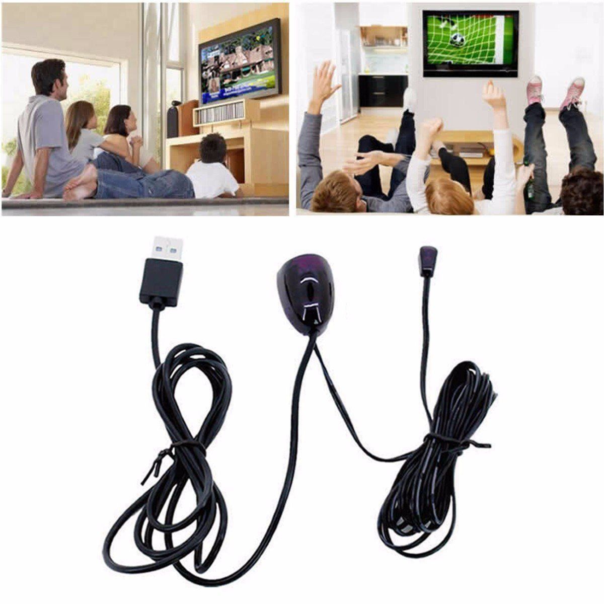 Wlan: Infrarotempfänger & IR-Sender Repeater mit langem Kabel – Neu und originalverpackt aus Unterengstringen von Tnovus 3