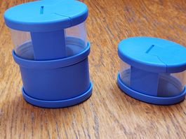 Tupperware Pfeffermühle und Gewürzstreuer