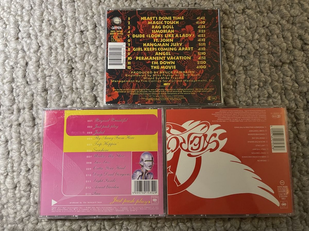 CDs: 3x Aerosmith – D'occasion à Reinach AG par trigger7811 2