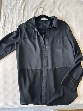 Zara Bluse schwarz
