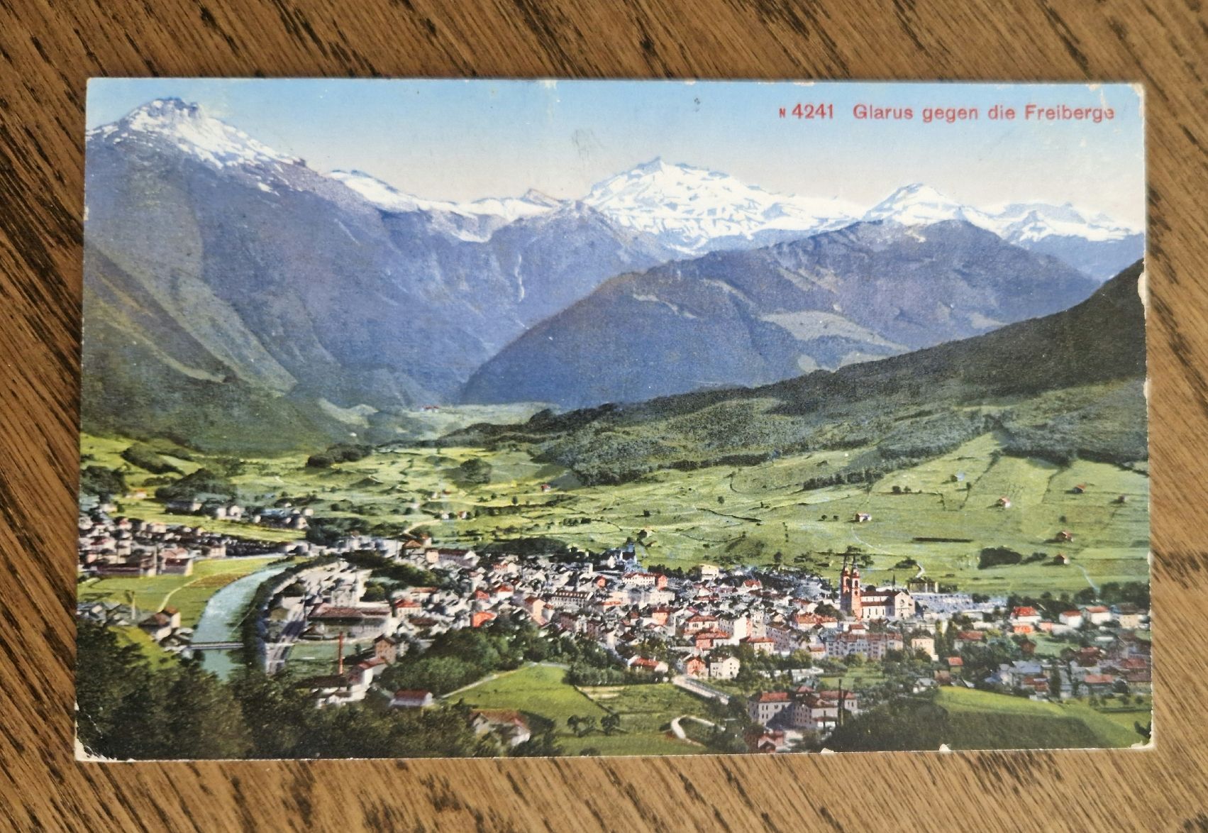 Cartoline postali: Glarus gegen die Freiberge – Usato da Ebikon venduto da Donar50