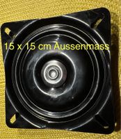 Drehbarer Teller 360° bis 20 cm Durchmesser, schwarz