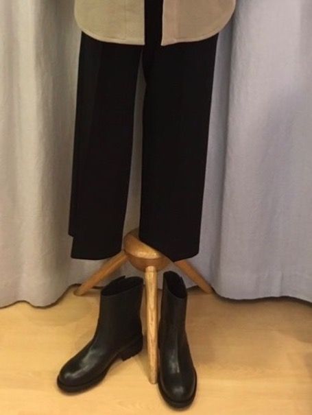 Max Mara Damenschuhe: Max Mara Weekend Damen Boots RALLY GlattLeder schwarz 38 – Neu und originalverpackt aus Zürich von rar_b2y9 1
