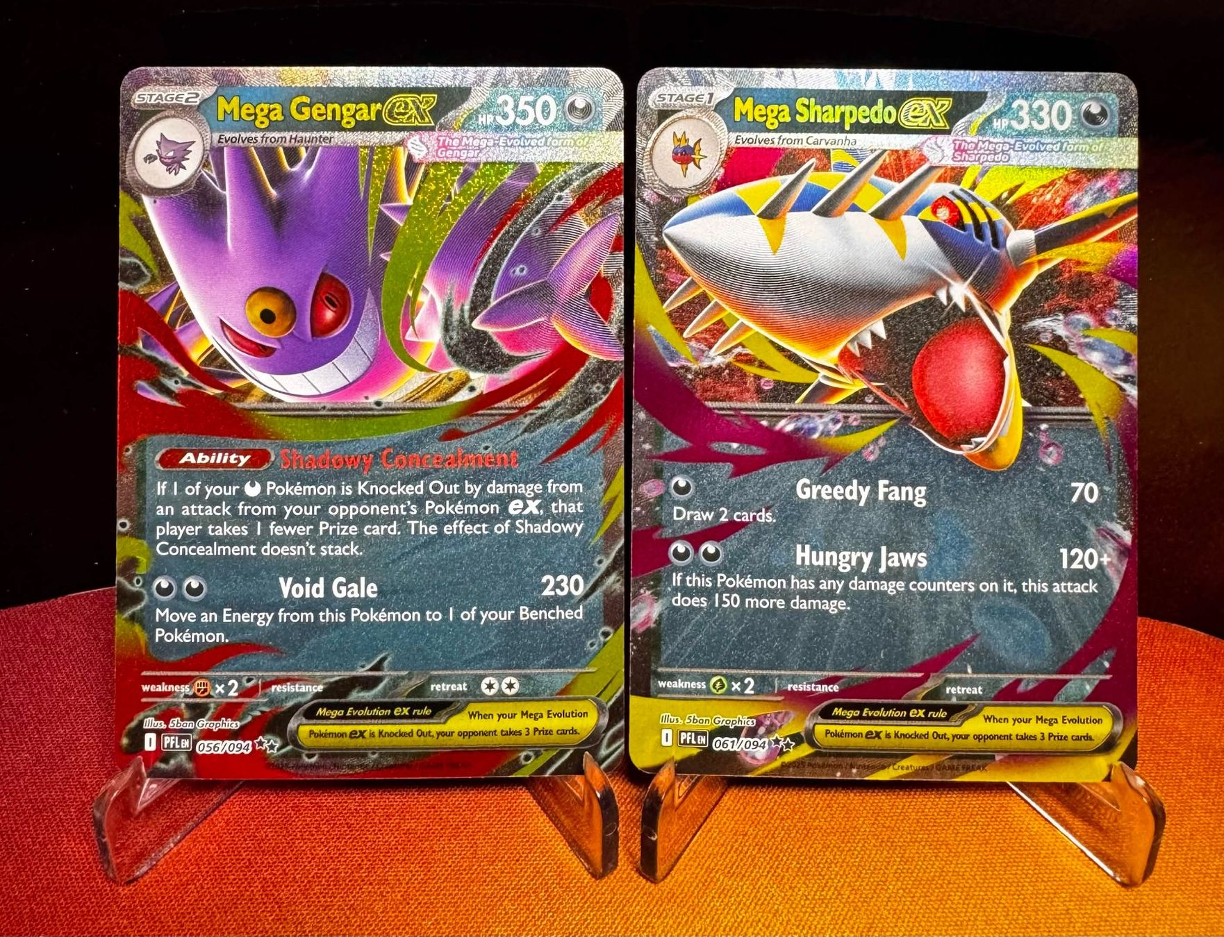 Pokémon Carte collezionabili: Pokemon / Mega Gengar EX & Mega Sharpedo EX / 056 & 061/094 – Nuovo (secondo la descrizione) da Berneck venduto da GL-Tradingcards