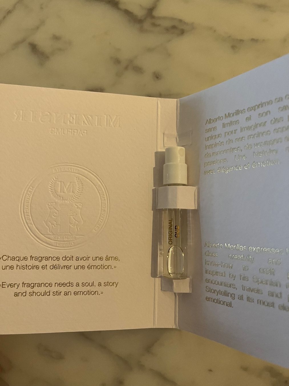 Profumi & Eau de Toilette: Mizensir Original Oud 2ml – Nuovo e nell'imballaggio originale da Wetzikon ZH venduto da MW.S 1