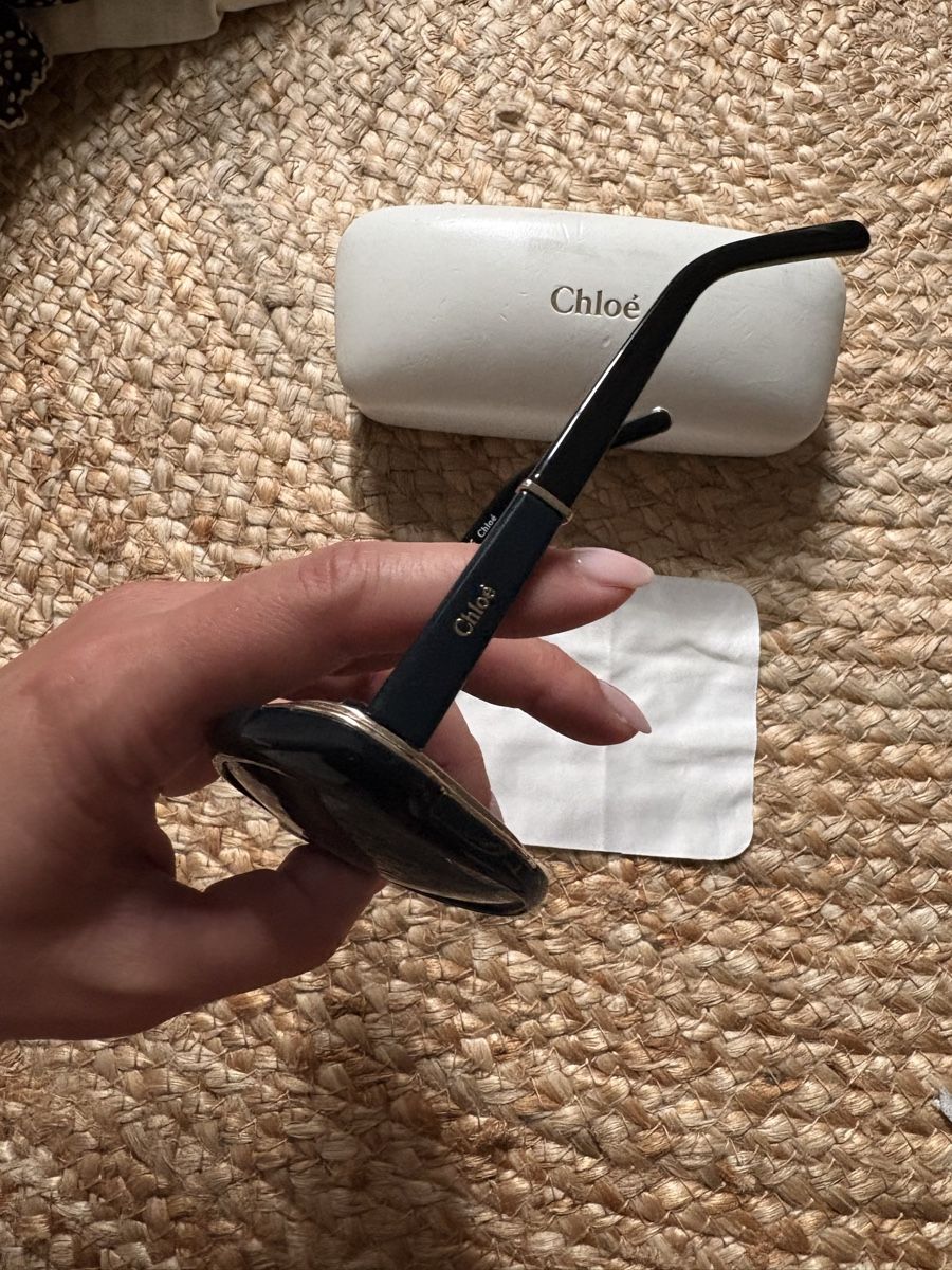 Chloé Lunettes & Verres: Chloé Sonnenbrille schwarz blau mit Etui – D'occasion à Zürich par chloe26 5