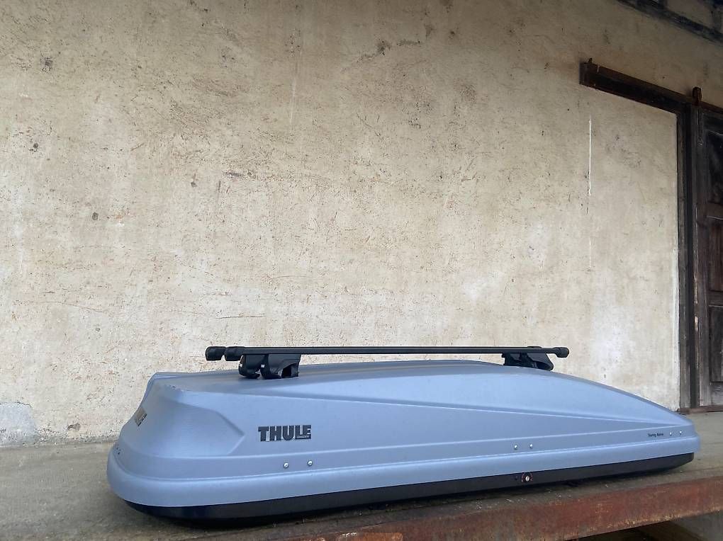 Dachboxen: XL Dachbox Thule Touring Alpine mit oder ohne Träger – Gebraucht aus Leuzigen von Doppelrad 1