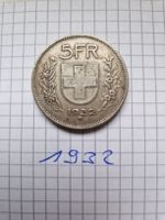 5 Franken 1932, siber