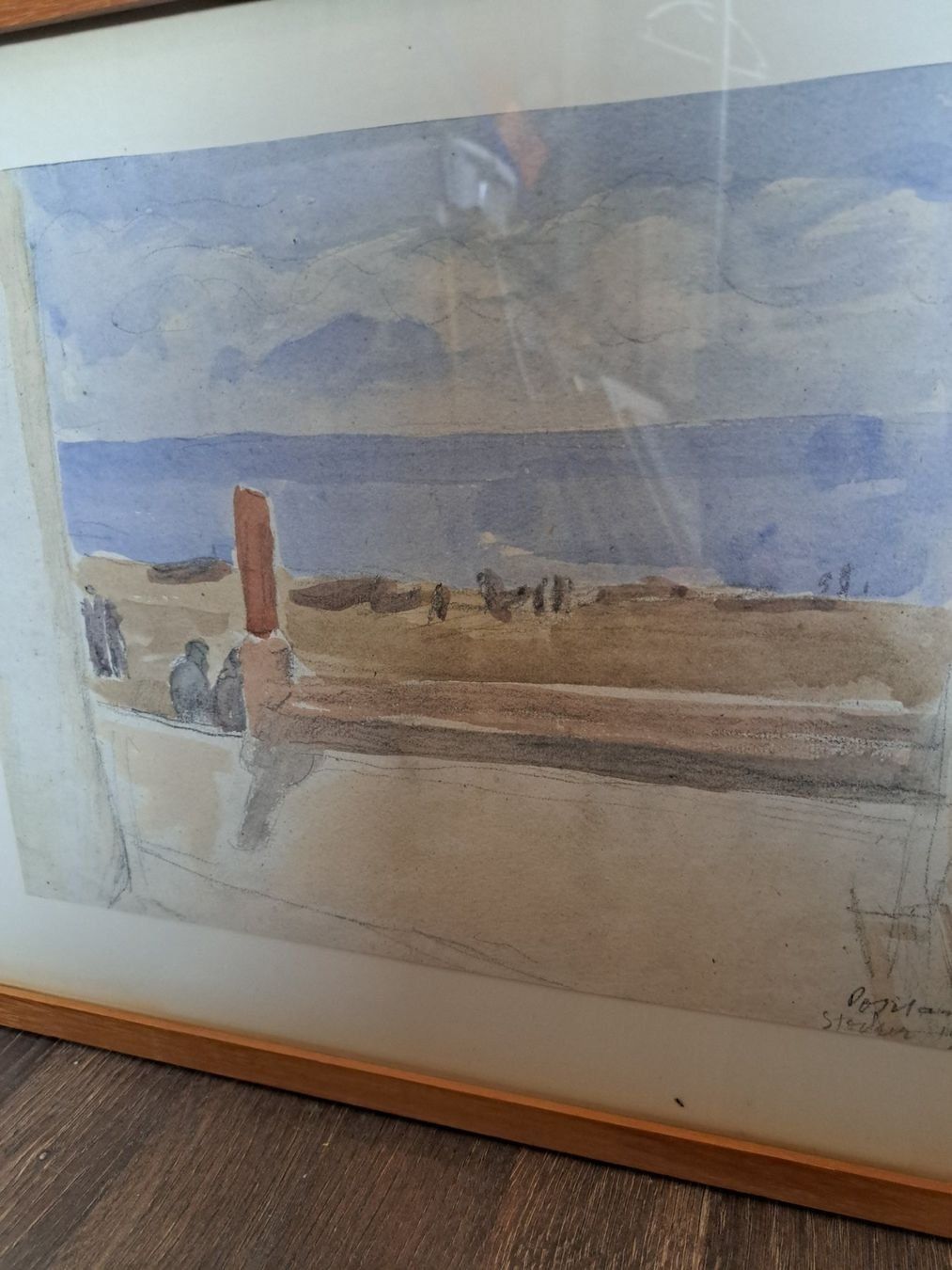 Dipinti: Aquarelle signée Stocker et datée 1923 Positano – Usato da Tramelan venduto da Art-rider 5