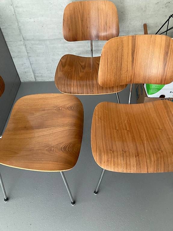 Eames Sedie: DEUX magnifiques chaises STYLE DCM  eames – Usato da Chavannes-Orsonnen venduto da magnolia22