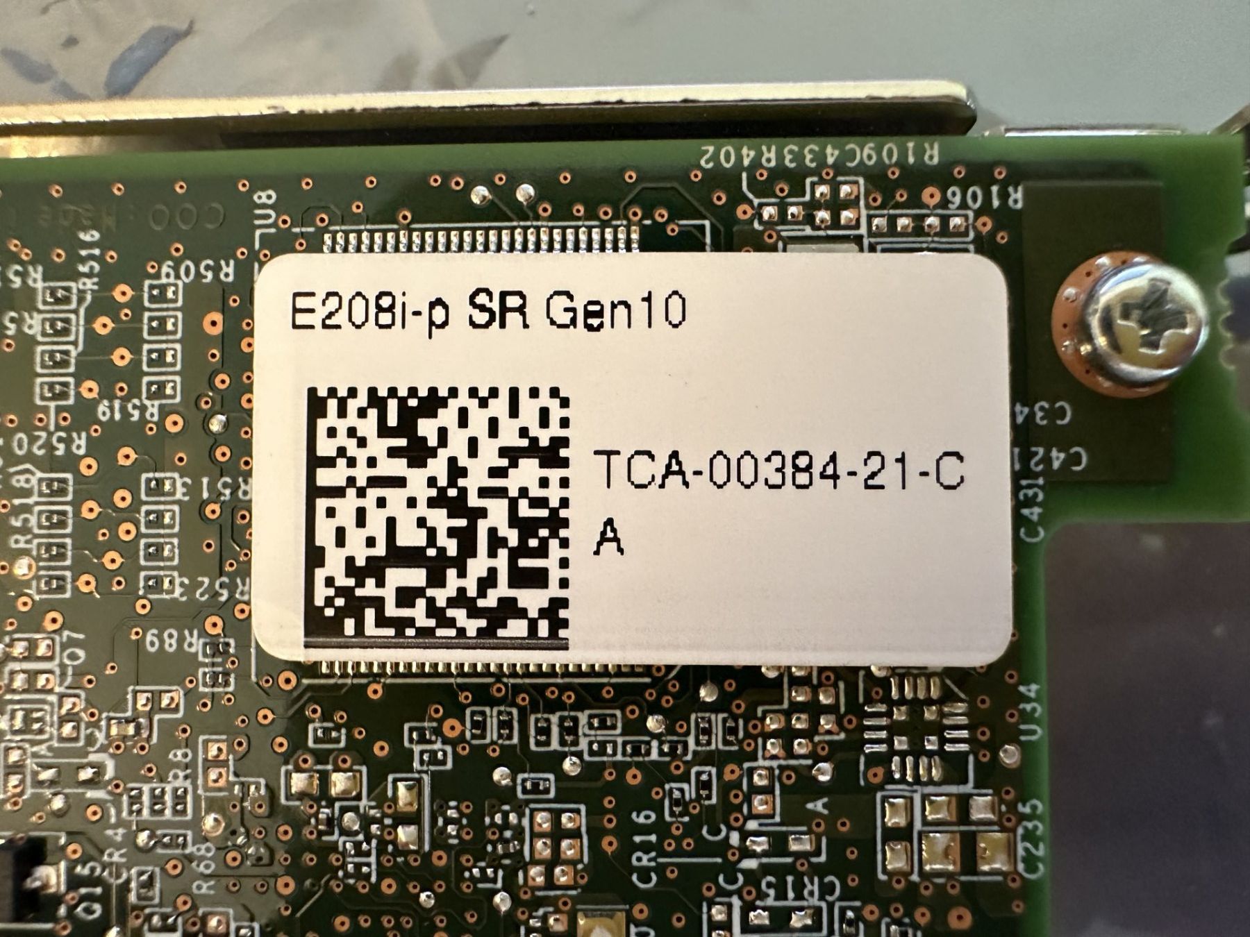 Hewlett Packard Server: HPE Smart Array E208i-p SR 2-Port RAID-Controller 836266-001 – Usato da Münsingen venduto da Hanibal26 3