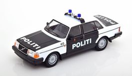 Volvo 240 Limousine 1984-1991 "Politi Norwegen weiss /