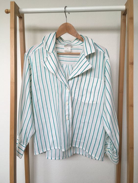 Chemise Courrèges Taille 43/XL - Noir/Gris - Occasion Très Bon État