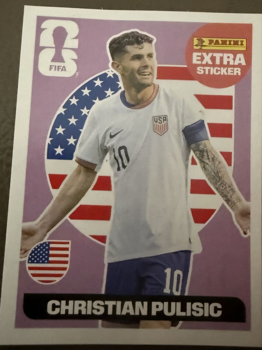 Panini Carte collezionabili: Panini CHRISTIAN PULISIC EXTRA  – Nuovo (secondo la descrizione) da Collombey venduto da carlosgomes85