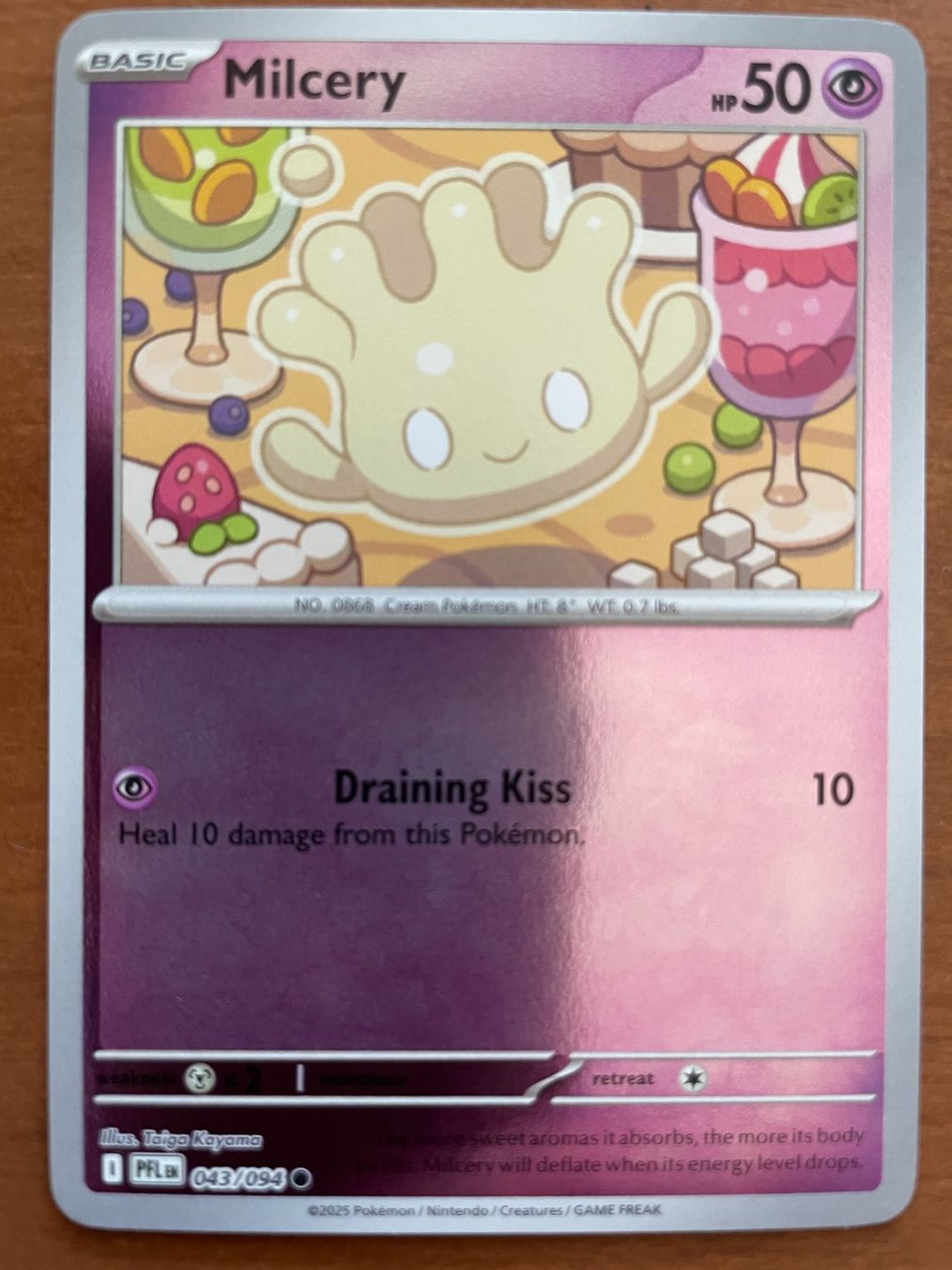 Pokémon Carte collezionabili: Pokemon Milcery Reverse (Versand gratis) – Nuovo (secondo la descrizione) da Chur venduto da Angerson