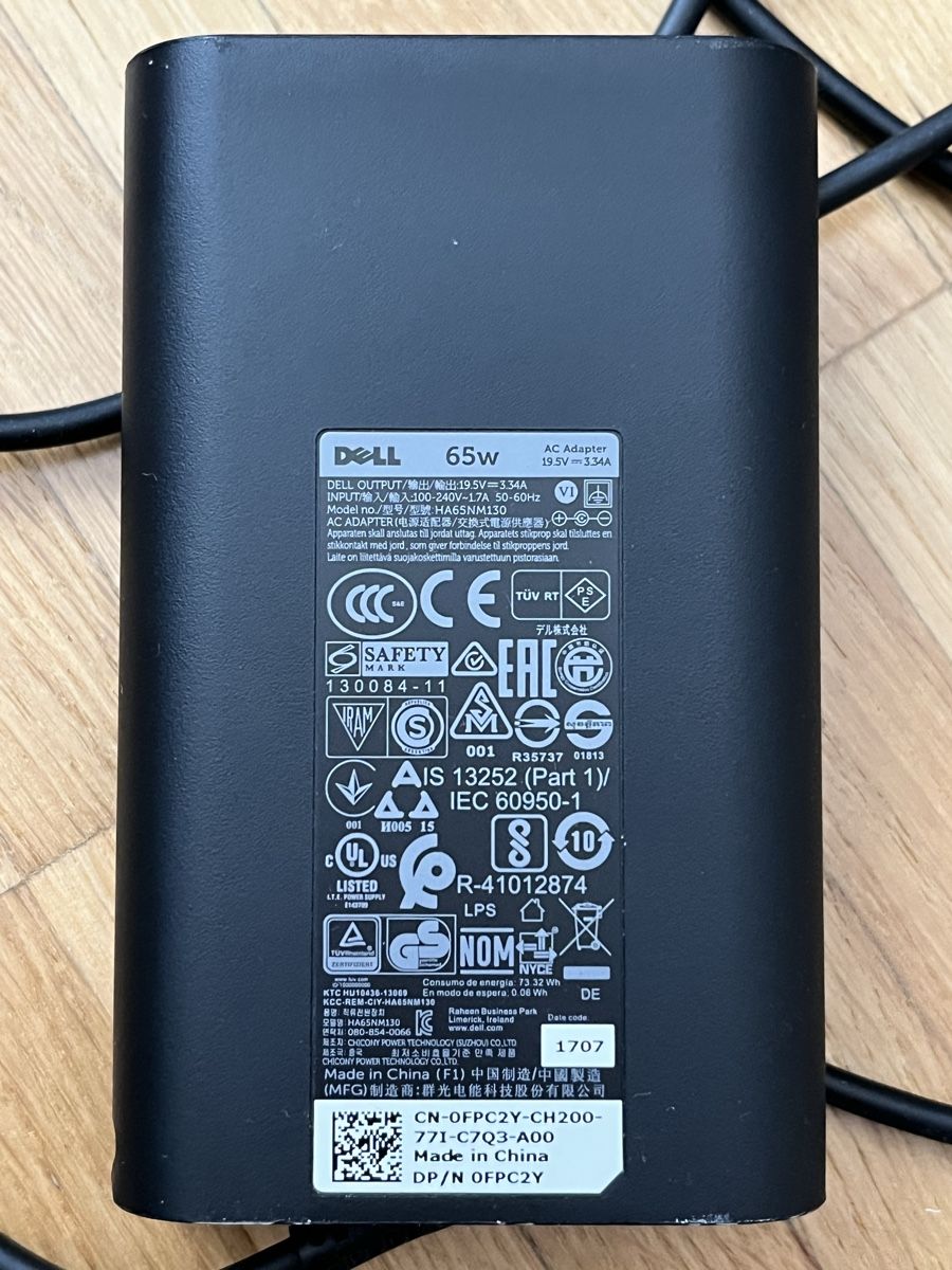 Dell Chargeur: Dell AC Adapter 65W – Neuf (Voir description) à Luzern par K.Reka 2