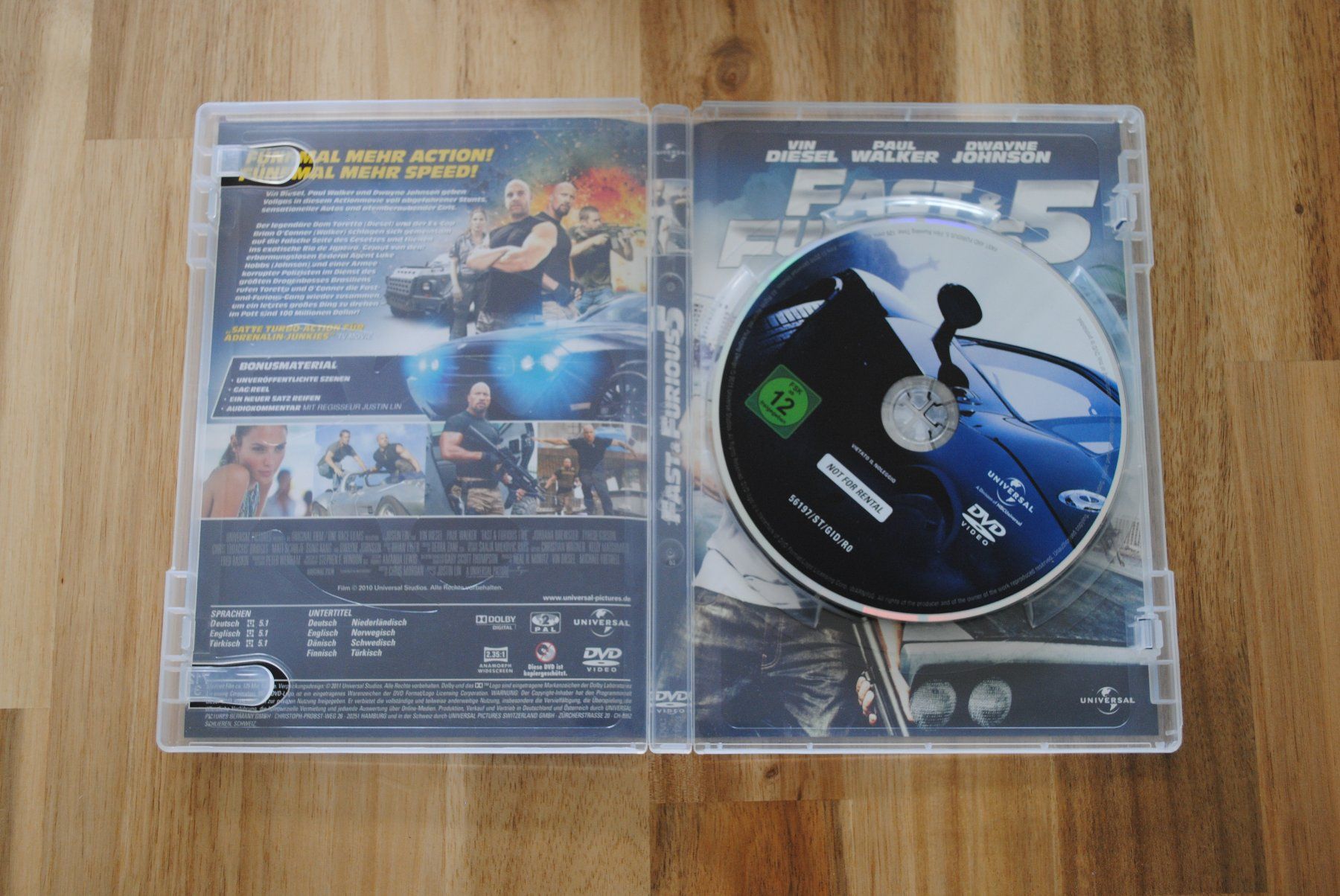 Tous les DVDs: Fast & Furious 5 – D'occasion à Olten par prusik02 1